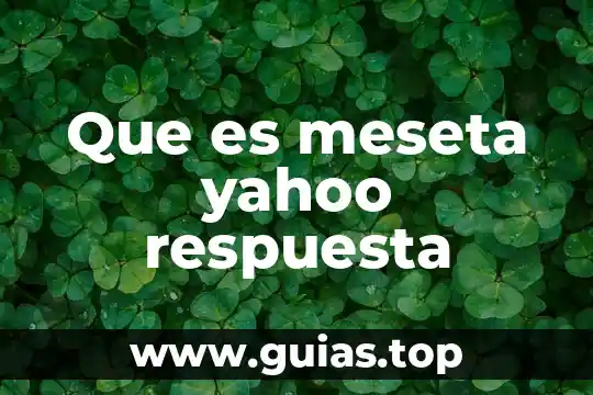 Identificamos que es ser oveja negra brainly 4 Que es meseta yahoo respuesta