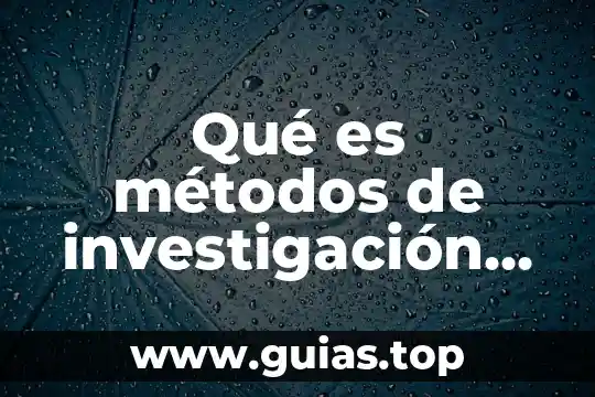 Investigación ux que es 8 Qué es métodos de investigación de tercera dimensión
