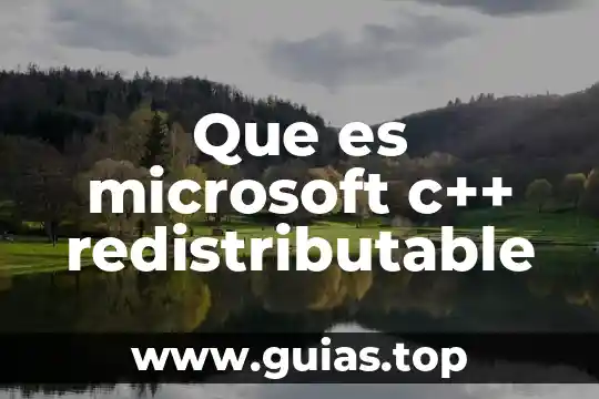 Qué es el método de aumentos y disminuciones en geopolis 3 Que es microsoft c++ redistributable
