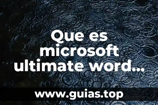 Qué es Microsoft Excel 2016 4 Que es microsoft ultimate word games