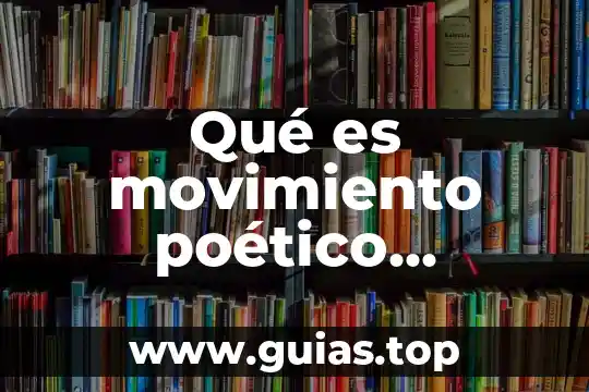 Que es el movimiento traslaciion 4 Qué es movimiento poético barroco