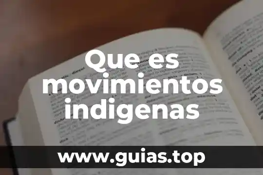 Que es muerte politica 8 Que es movimientos indigenas