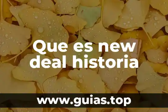New age music que es 3 Que es new deal historia