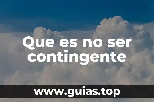 Que es ser una secretaria ejecutiva gerencial 7 Que es no ser contingente