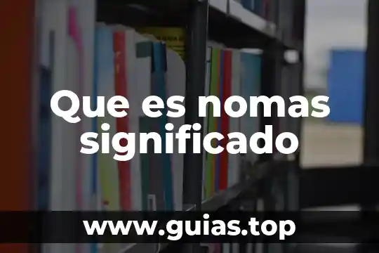 Que es capitular significado 5 Que es nomas significado