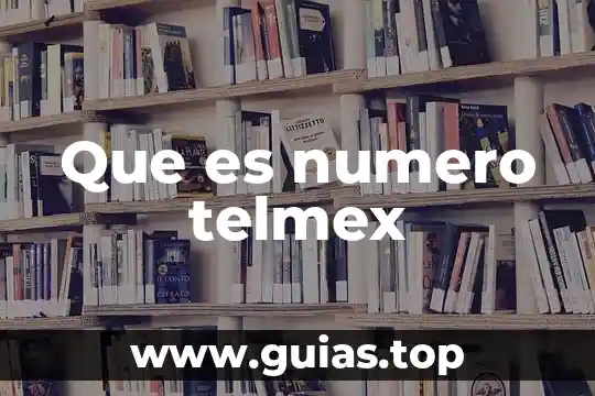 Qué es el número de identificación en INNE 6 Que es numero telmex