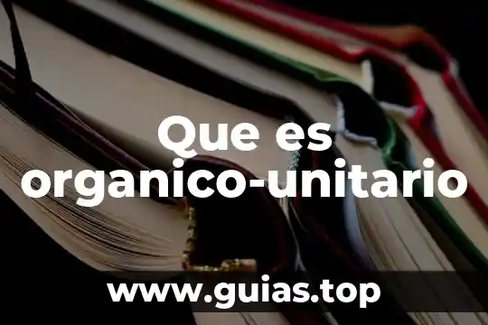 Que es microbiologia general 4 Que es organico-unitario