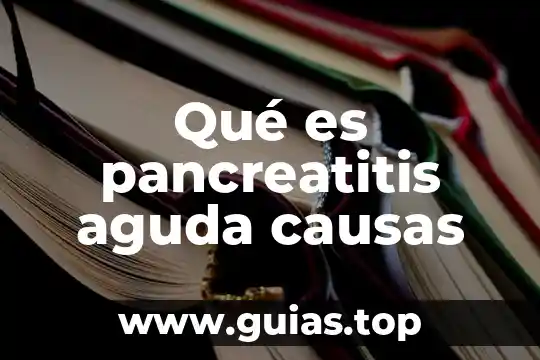 Que es cicologia causas y conse consecuencias 7 Qué es pancreatitis aguda causas