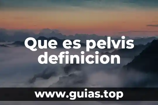 Que es la soberanía definición 6 Que es pelvis definicion