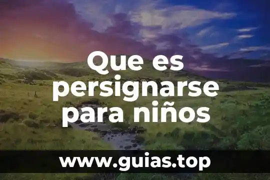 Que es el dinero explicacion para niños 8 Que es persignarse para niños