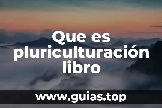 Que es libro luna de pluton 3 Que es pluriculturación libro