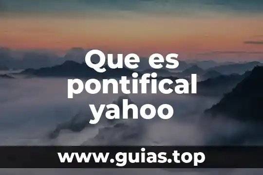 Que es igualdad y libertad yahoo 4 Que es pontifical yahoo
