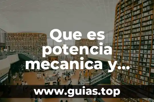 Qué es una ideología política y cuáles son 4 Que es potencia mecanica y cuales son sus unidades