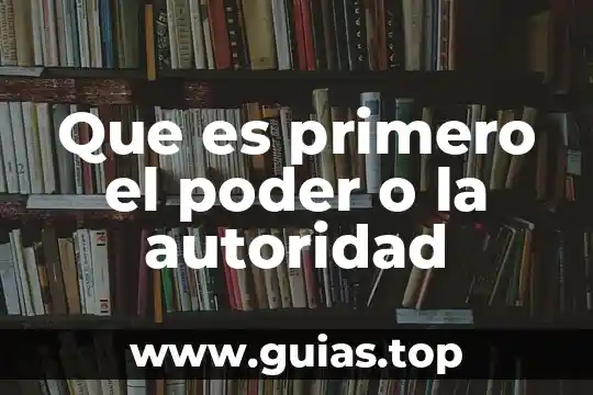 Primero que nada debemos conocer lo que es el crimen 4 Que es primero el poder o la autoridad