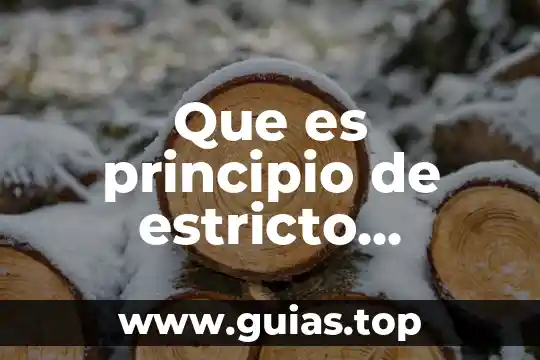 Que es variación en estadistica muestra 4 Que es principio de estricto derecho