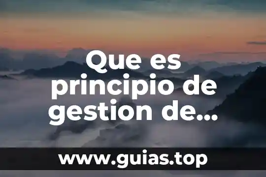 Que es el circular en la gestion documental 4 Que es principio de gestion de calidad