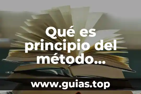 Que es el subproducto animal 4 Qué es principio del método científico