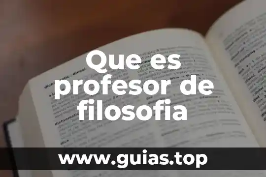Qué es la silogismo en filosofía 8 Que es profesor de filosofia