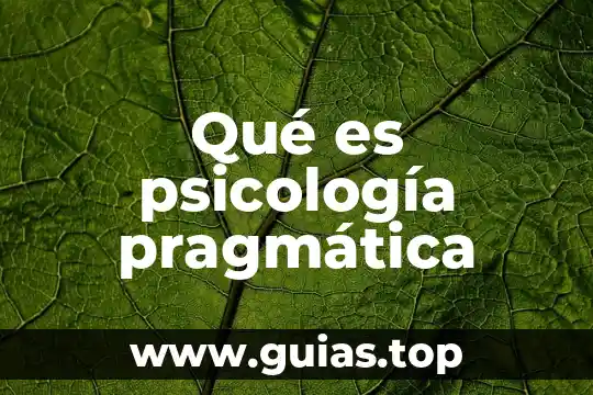Qué es vínculo en psicología 5 Qué es psicología pragmática