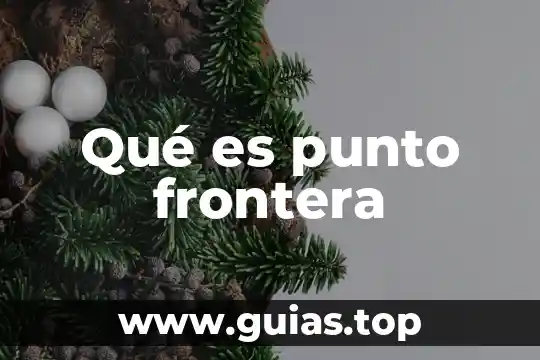 Espacio de color que es 6 Qué es punto frontera