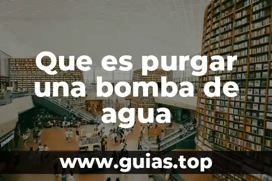Que es una bomba logica en informatica 3 Que es purgar una bomba de agua