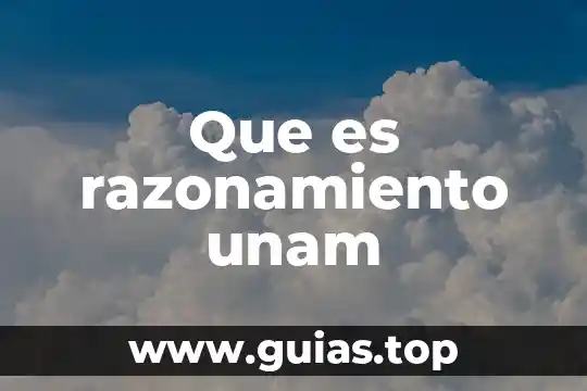 Que es el razonamiento en la comunicacion mapa mental 8 Que es razonamiento unam