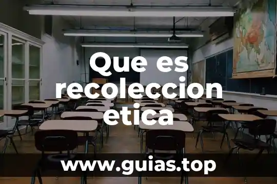Que es una planta purificadora de agua proyecto 7 Que es recoleccion etica