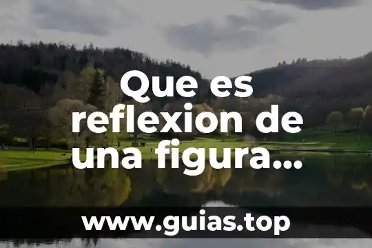 Qué es reflexión ética 8 Que es reflexion de una figura yahoo