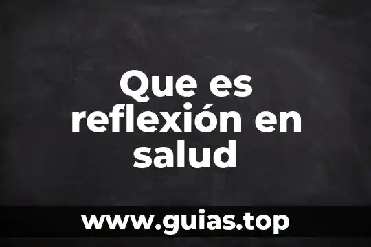 Que es reflexion de una figura yahoo 4 Que es reflexión en salud