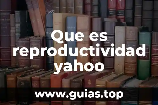 Que es el precio por unidad de concepto 8 Que es reproductividad yahoo