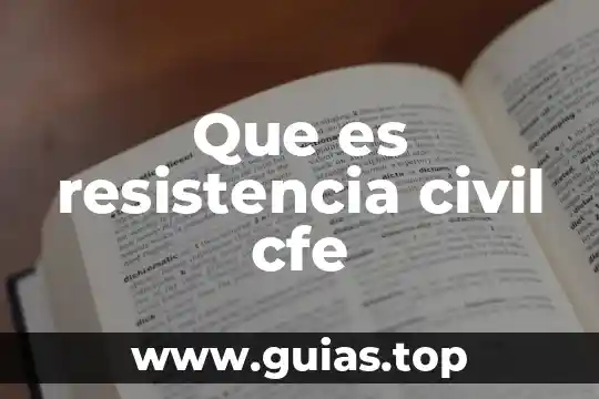 Que es microbiologia general 6 Que es resistencia civil cfe