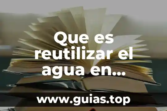 Que es reutilizar dibujos 3 Que es reutilizar el agua en biologia