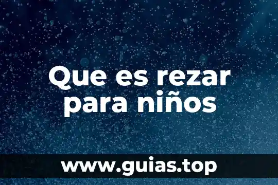 Que es el dinero explicacion para niños 6 Que es rezar para niños