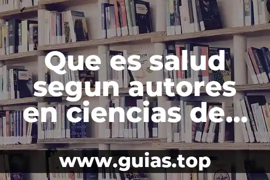 Qué es un logotipo autores 3 Que es salud segun autores en ciencias de la salud