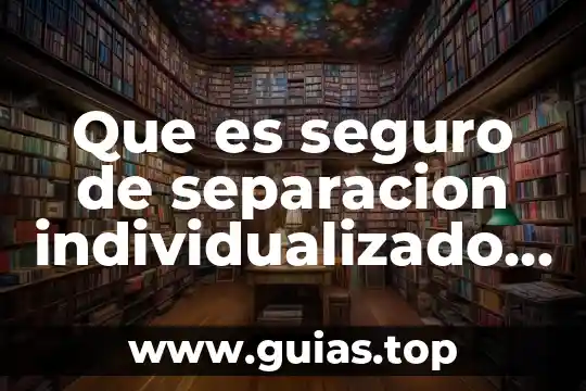 Que es el seguro de transporte de mercancias terrestre 4 Que es seguro de separacion individualizado issste