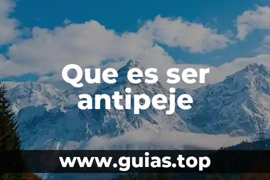 Que es ser autista en la ortografia 4 Que es ser antipeje
