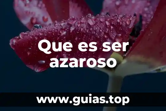 Que es ser un hombre realizado 5 Que es ser azaroso