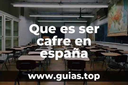 Que es ser un chamo 7 Que es ser cafre en españa
