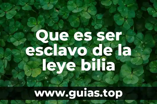 Que es ser un wannabe 5 Que es ser esclavo de la leye bilia