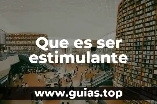 Que es ser demostrativo 7 Que es ser estimulante