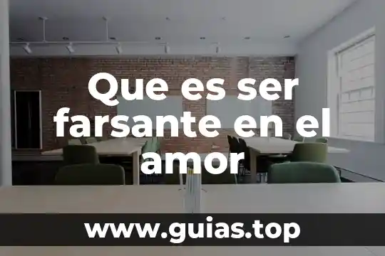 Que es el amor etimologia griego 5 Que es ser farsante en el amor