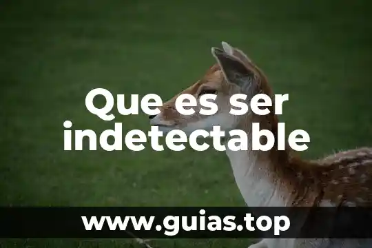 Qué es el deber ser de la norma jurídica 5 Que es ser indetectable