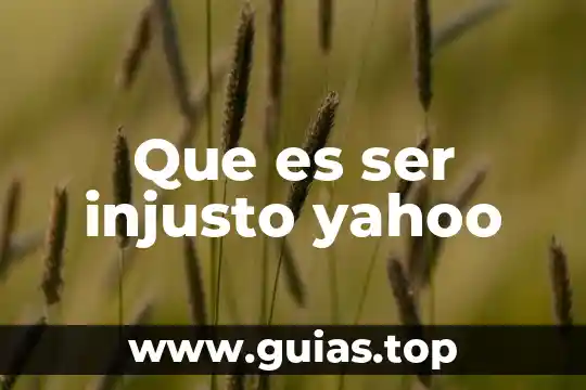 Que es ser ocultista 7 Que es ser injusto yahoo