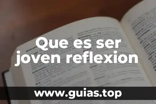 Que es reflexion de una figura yahoo 8 Que es ser joven reflexion