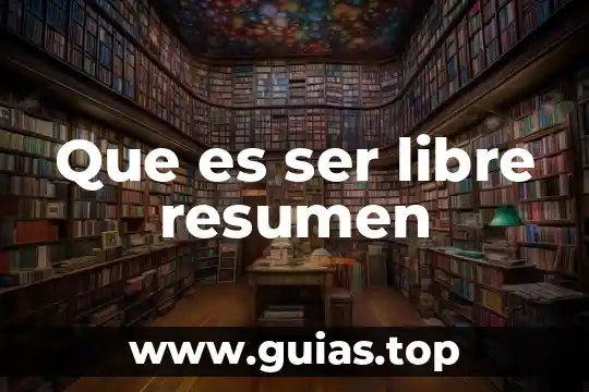Que es ser teto en mexico 3 Que es ser libre resumen