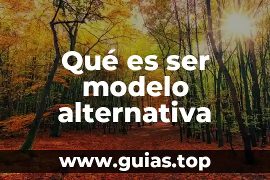 Que es ser bartender 5 Qué es ser modelo alternativa