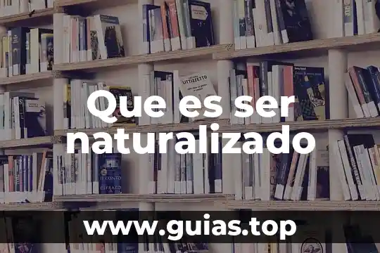 Que es el ser en el mundo segun heidegger 8 Que es ser naturalizado