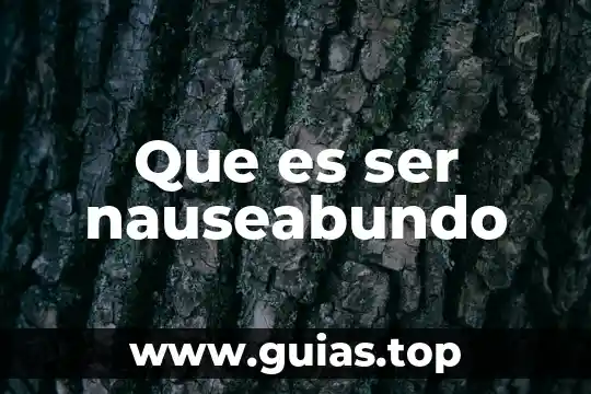 Que es ser una hija de dios reflexión 8 Que es ser nauseabundo