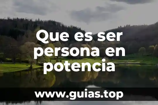 Jw org que es una leyes y un principios 3 Que es ser persona en potencia