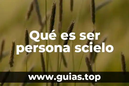 Barra libre que es 6 Qué es ser persona scielo